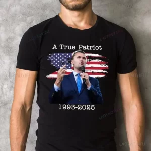 Charlie Kirk Thank You for Your Memory 1993-2025 Graphic T Shirts Woman Man High Quality Cotton T-shirt Classic O-neck Tops Tee